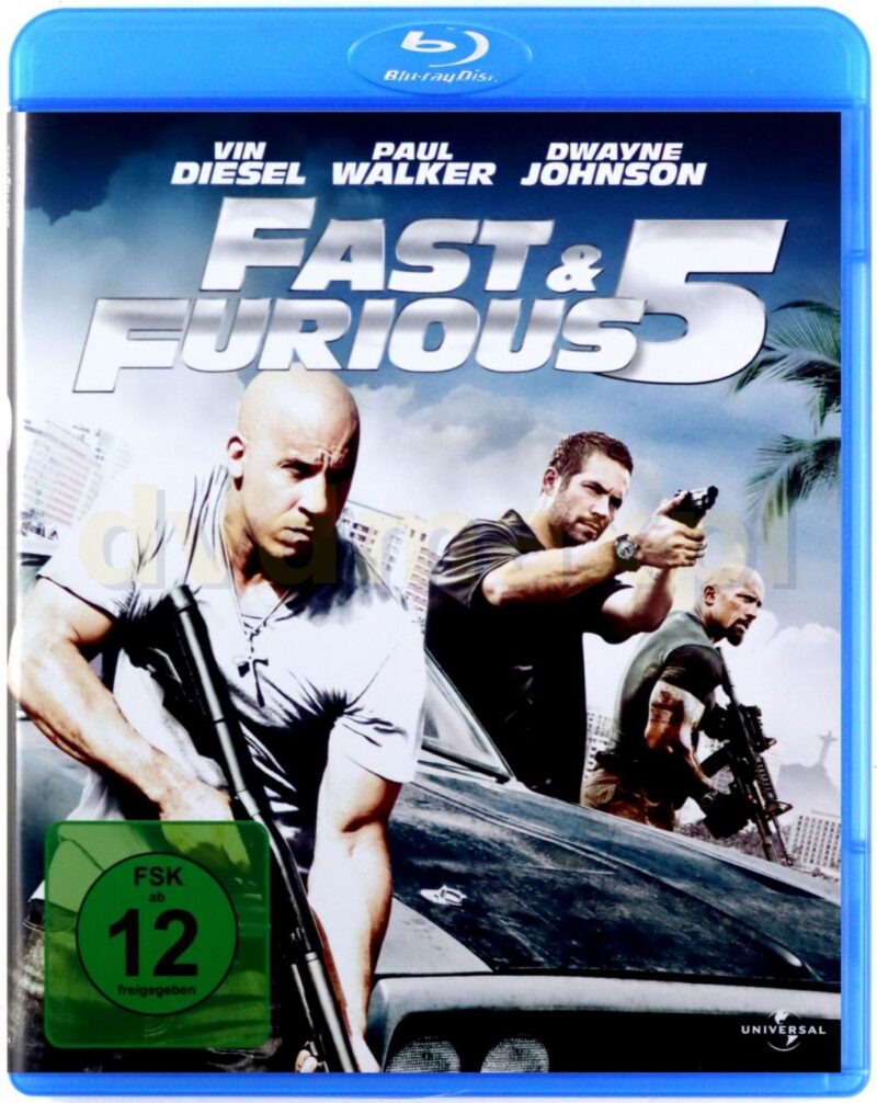 Fast & Furious 5 (Бързи и яростни 5: Удар в Рио) Blu-Ray