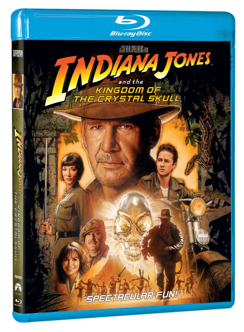 Indiana Jones and the Kingdom of the Crystal Skull (Индиана Джоунс и кралството на кристалния череп) Blu-Ray