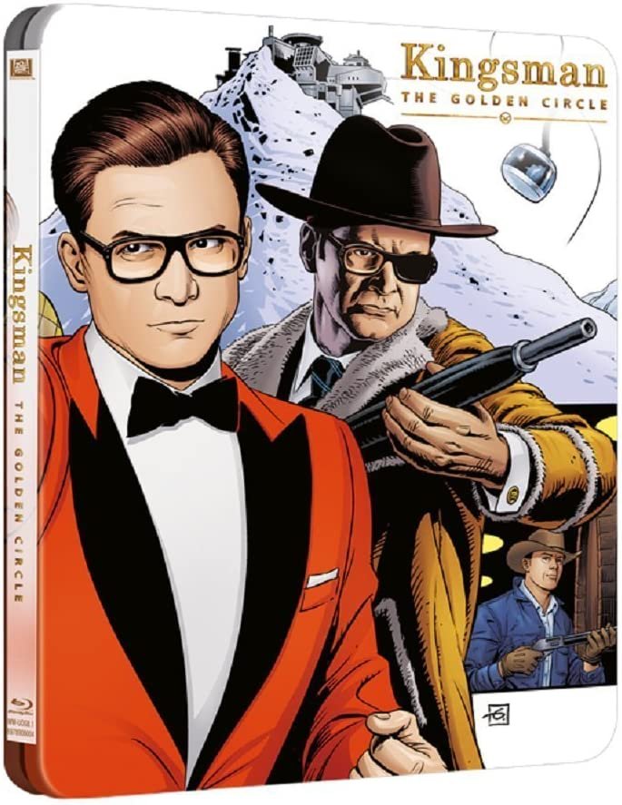 Kingsman: The Golden Circle (Златният кръг) Blu-Ray Steelbook