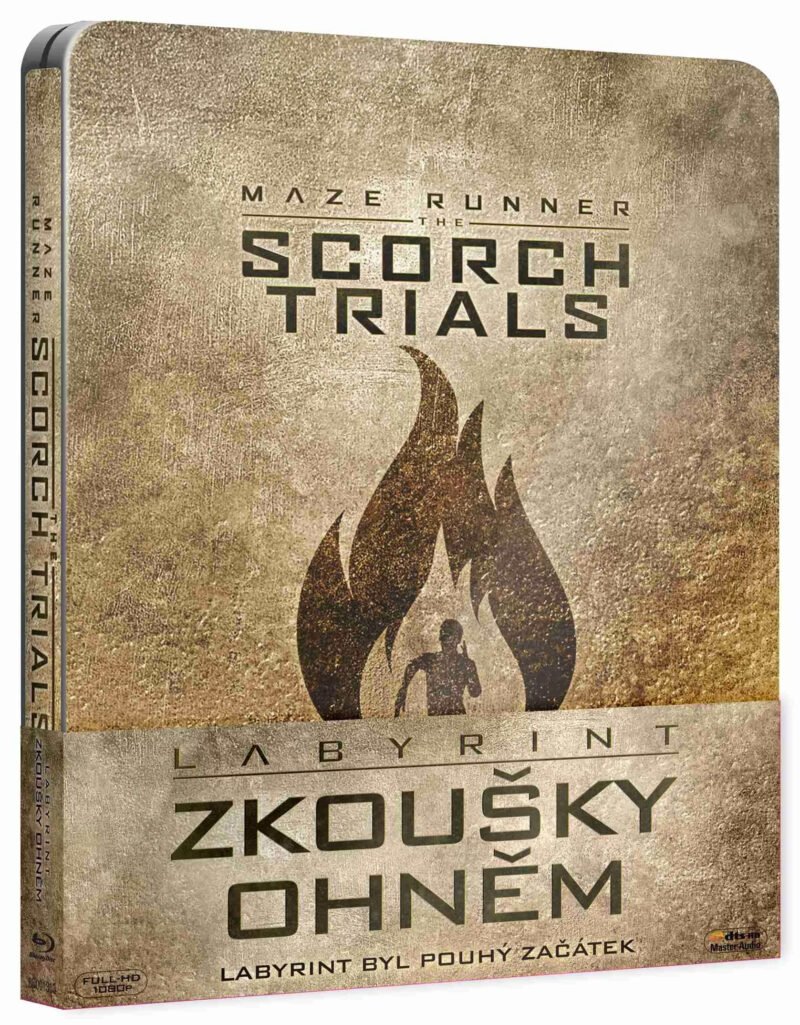 Maze Runner: Scorch Trials (Лабиринтът: В обгорени земи) Blu-Ray Steelbook