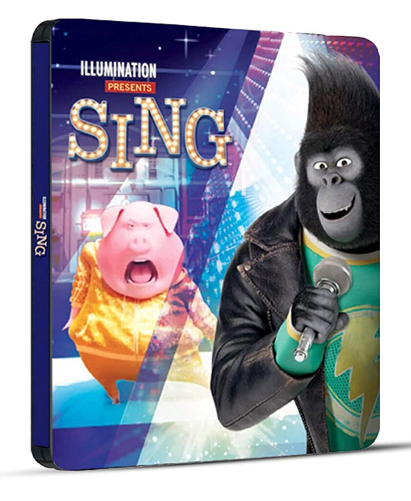 Sing (Ела, изпей!) Blu-Ray 3D + Blu-Ray Steelbook