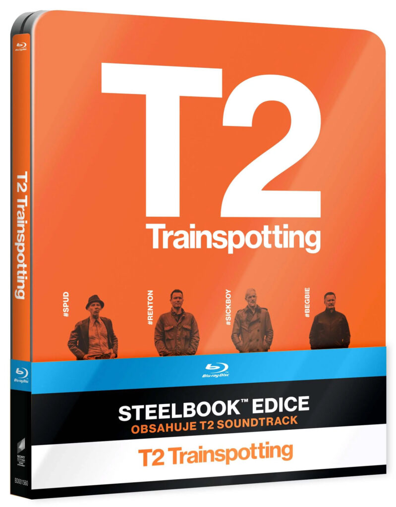 T2 Trainspotting Blu-Ray Steelbook + CD Soundtrack