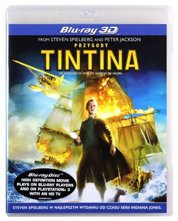 The Adventures of Tintin: The Secret of the Unicorn Blu-Ray 3D + 2D