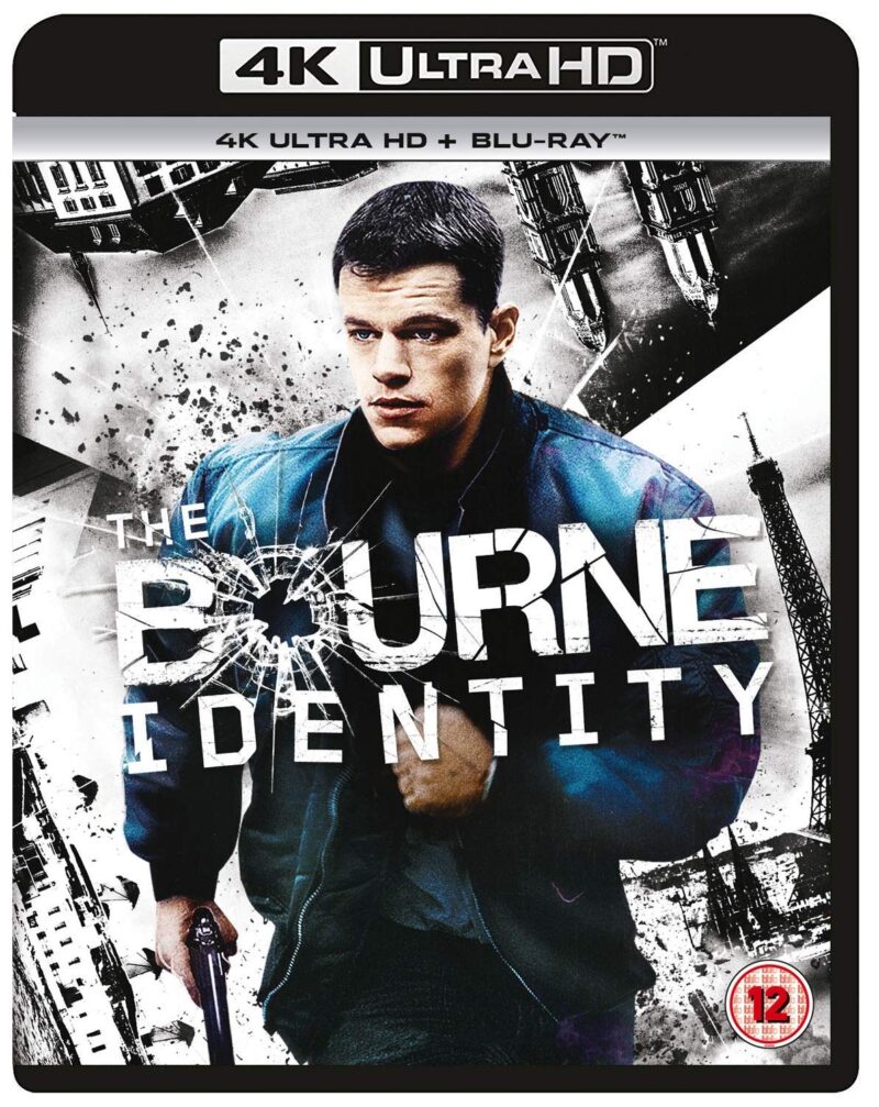 The Bourne Identity (Самоличността на Борн) 4K Ultra HD Blu-Ray + Blu-Ray