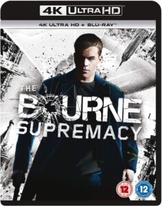 The Bourne Supremacy (Превъзходството на Борн) 4K Ultra HD Blu-Ray + Blu-Ray