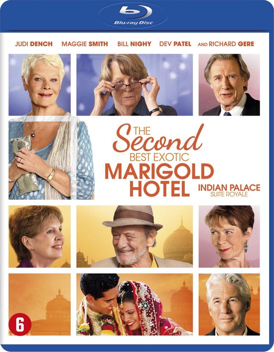 The Second Best Exotic Marigold Hotel Blu-Ray