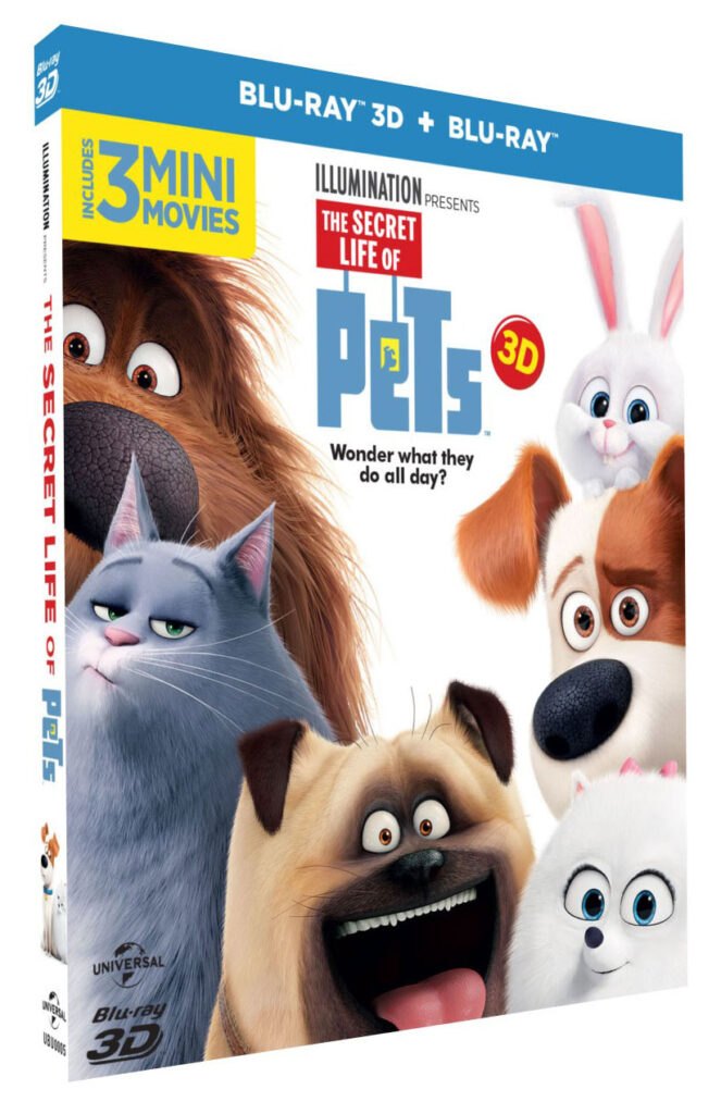 The Secret Life of Pets (Тайният живот на домашните любимци) Blu-Ray 3D + Blu-Ray