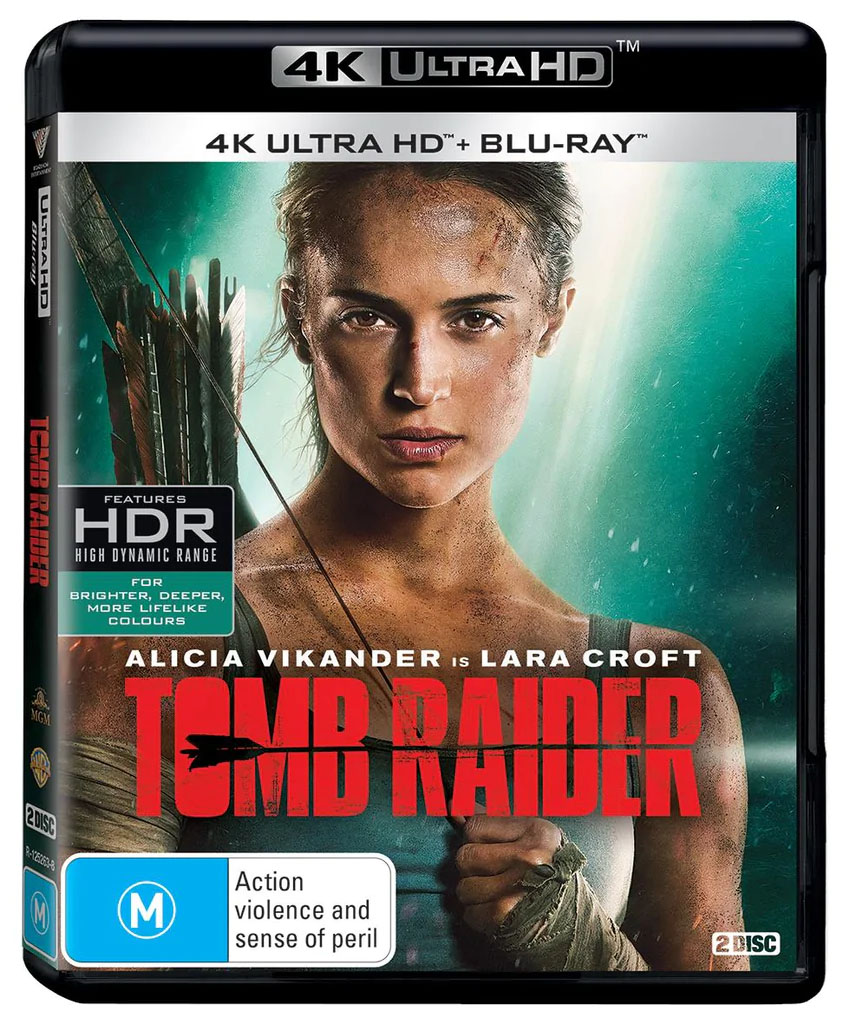 Tomb Raider (Tomb Raider: Първа мисия) 4K Ultra HD Blu-Ray + Blu-Ray