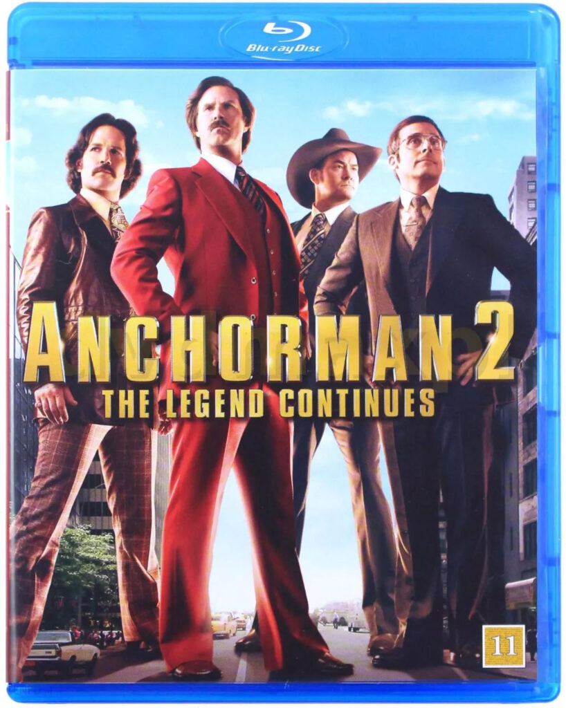Anchorman 2: The Legend Continues (Водещият 2) Blu-Ray
