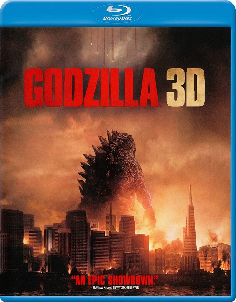 Godzilla (Годзила 2014) 3D + 2D Blu-Ray