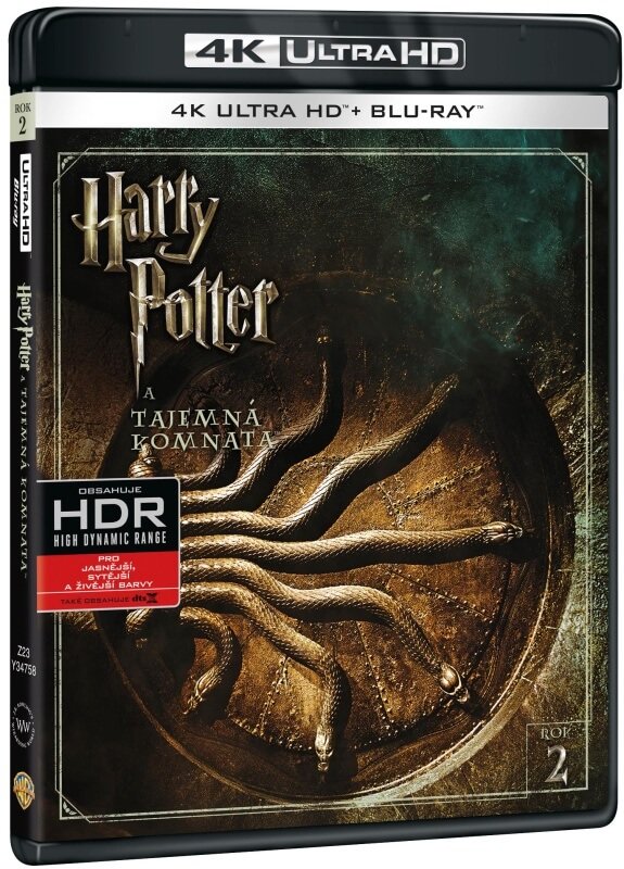 Harry Potter And Chamber Of Secrets (Стаята на тайните) 4K Ultra HD Blu-Ray + Blu-Ray