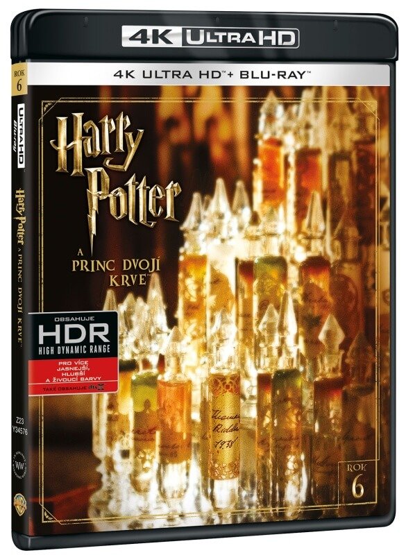 Harry Potter and Half Blood Prince (Нечистокръвния принц) 4K Ultra HD Blu-Ray + Blu-Ray