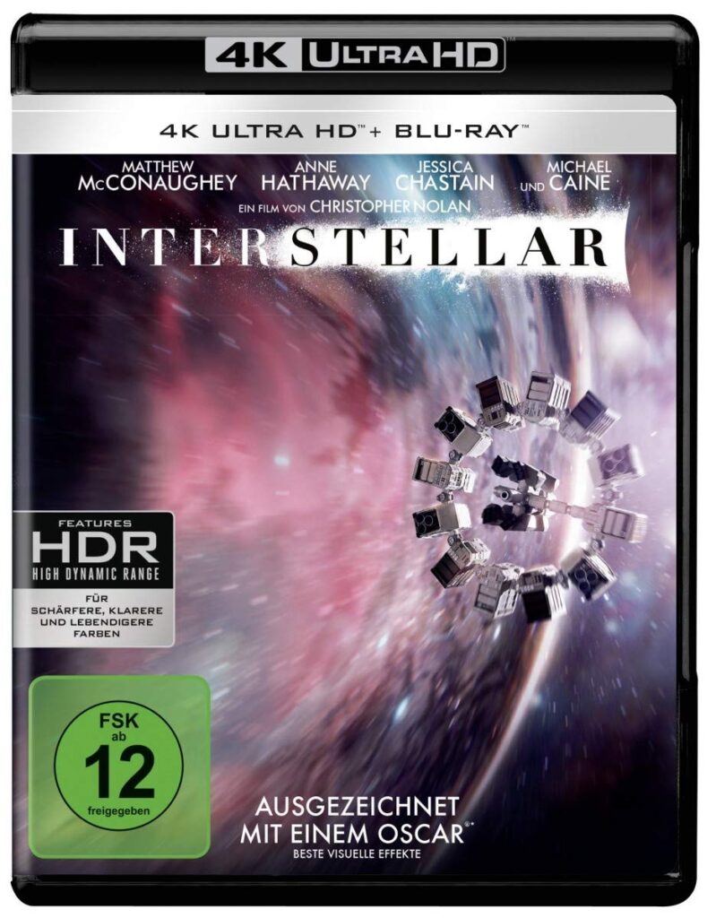 Interstellar (Интерстелар) 4K Ultra HD Blu-Ray + Blu-Ray