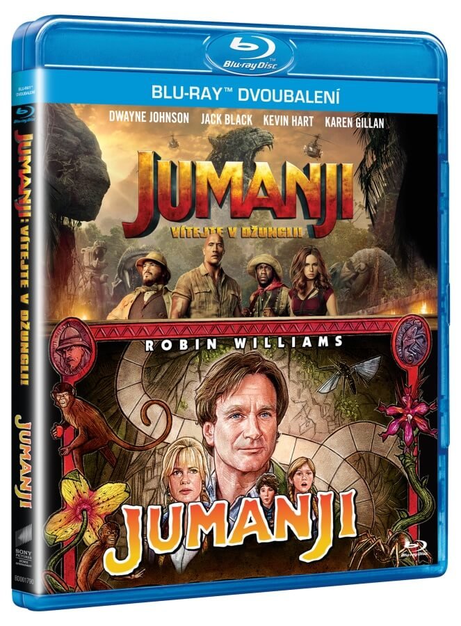Jumanji 2-Film Collection (Джуманджи 1995-2017) Blu-Ray