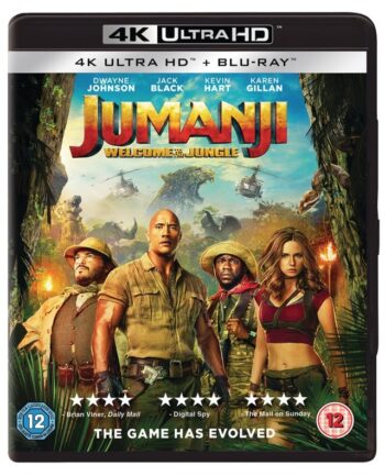 Jumanji: Welcome to the Jungle (Джуманджи: Добре дошли в джунглата) 4K Ultra HD Blu-Ray + Blu-Ray
