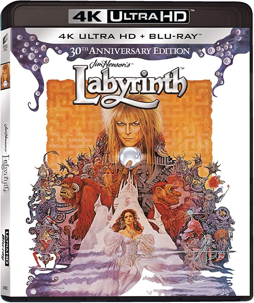 Labyrinth (Лабиринт 1986) 4K Ultra HD Blu-Ray + Blu-Ray