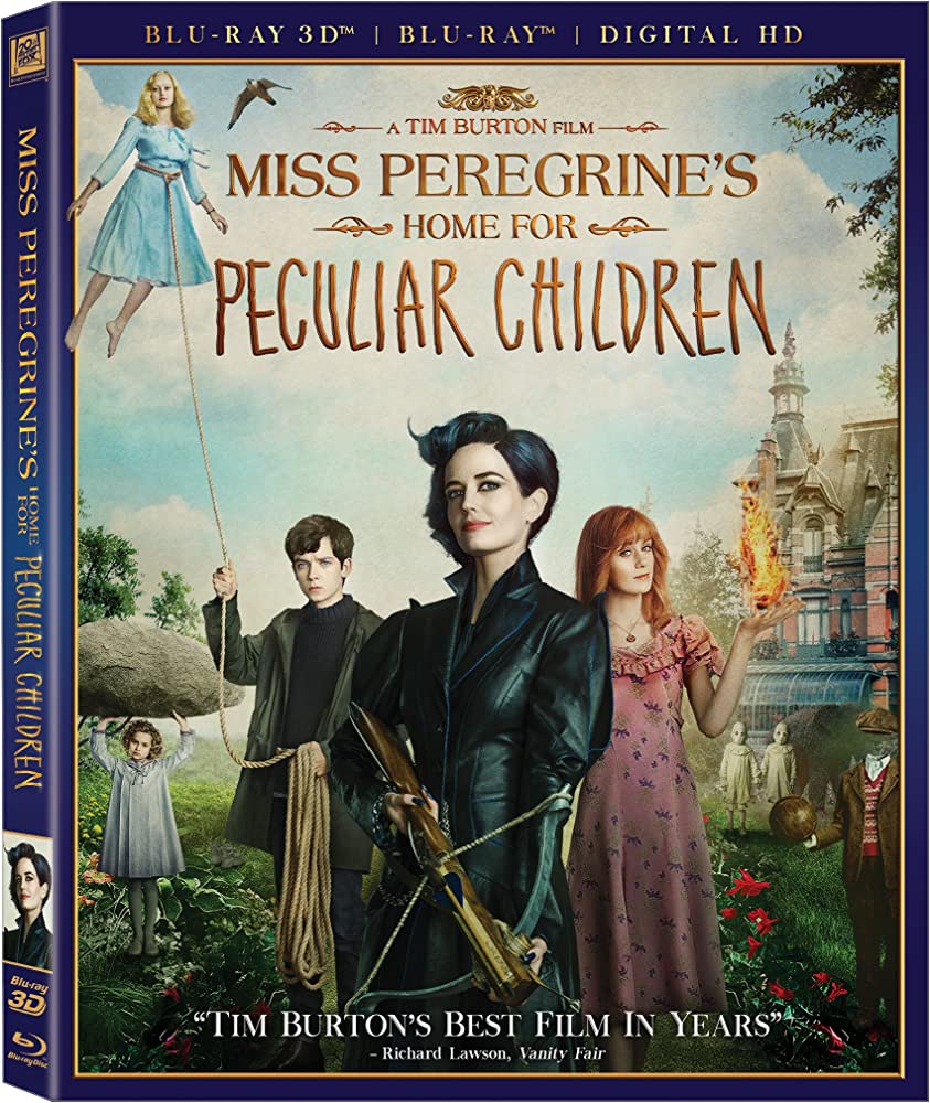 Miss Peregrine's Home for Peculiar Children 3D + 2D Blu-Ray