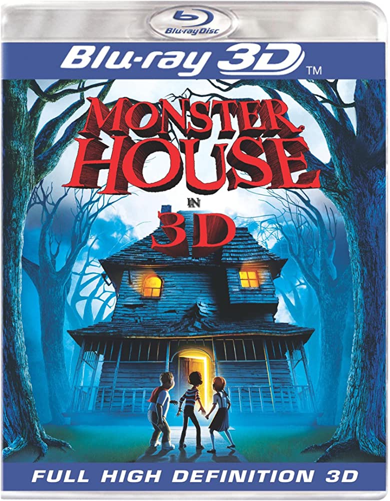 Monster House (Къща-чудовище) 3D Blu-Ray
