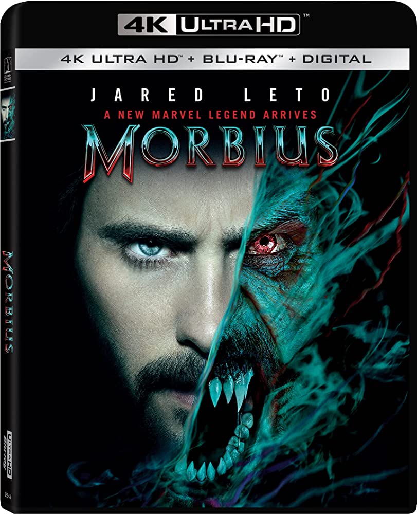 Morbius (Морбиус) 4K Ultra HD Blu-Ray + Blu-Ray