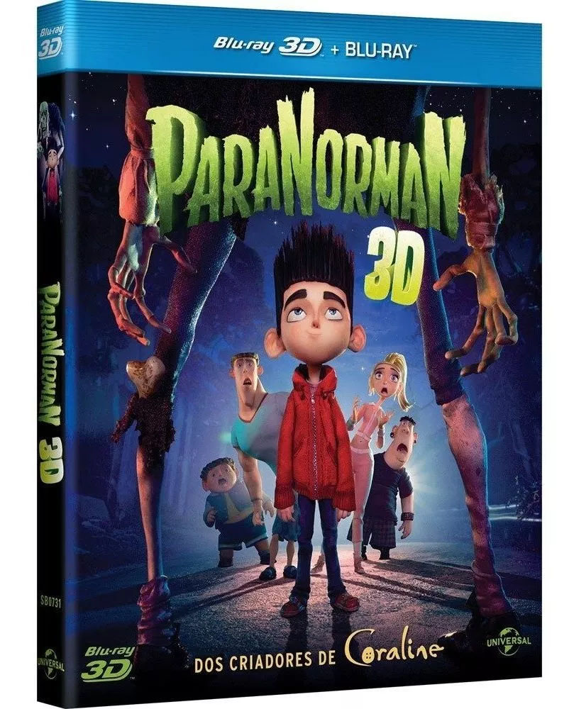 ParaNorman (ПараНорман) 3D + 2D Blu-Ray