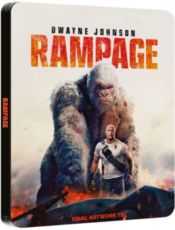 Rampage (Rampage: Унищожителите) Blu-Ray Steelbook