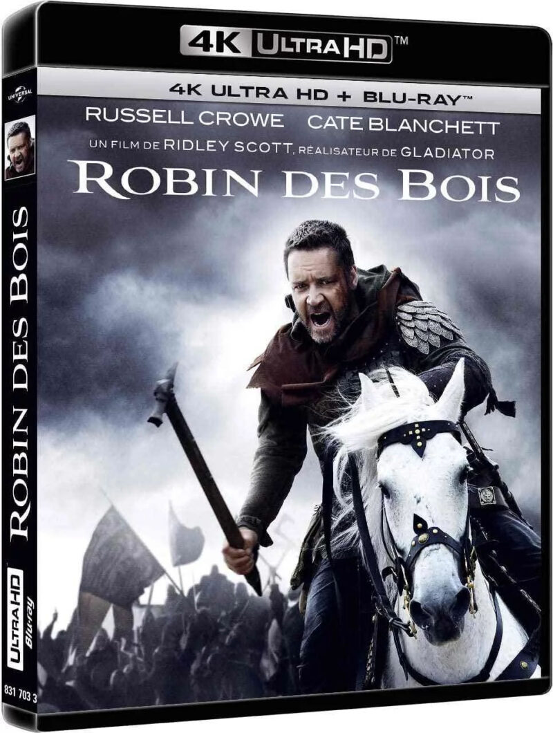Robin Hood (Робин Худ 2010) 4K Ultra HD Blu-Ray + Blu-Ray
