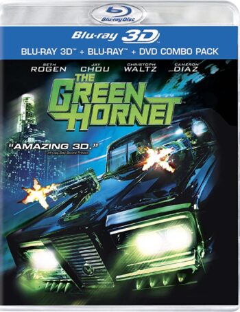 The Green Hornet (Зеленият стършел) 3D Blu-Ray