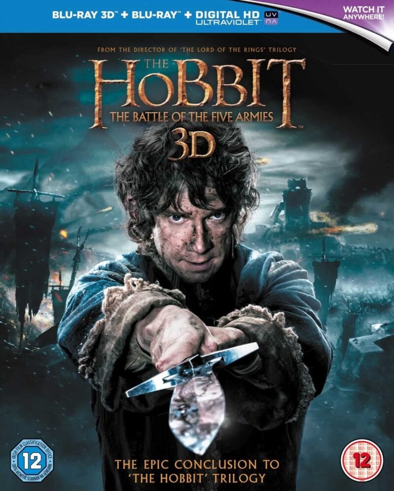 The Hobbit: The Battle of the Five Armies (Хобит: Битката на петте армии) 3D + 2D Blu-Ray