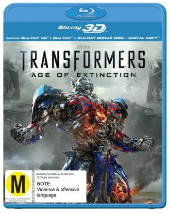 Transformers: Age of Extinction (Трансформърс: Ера на изтребление) 3D + 2D Blu-Ray