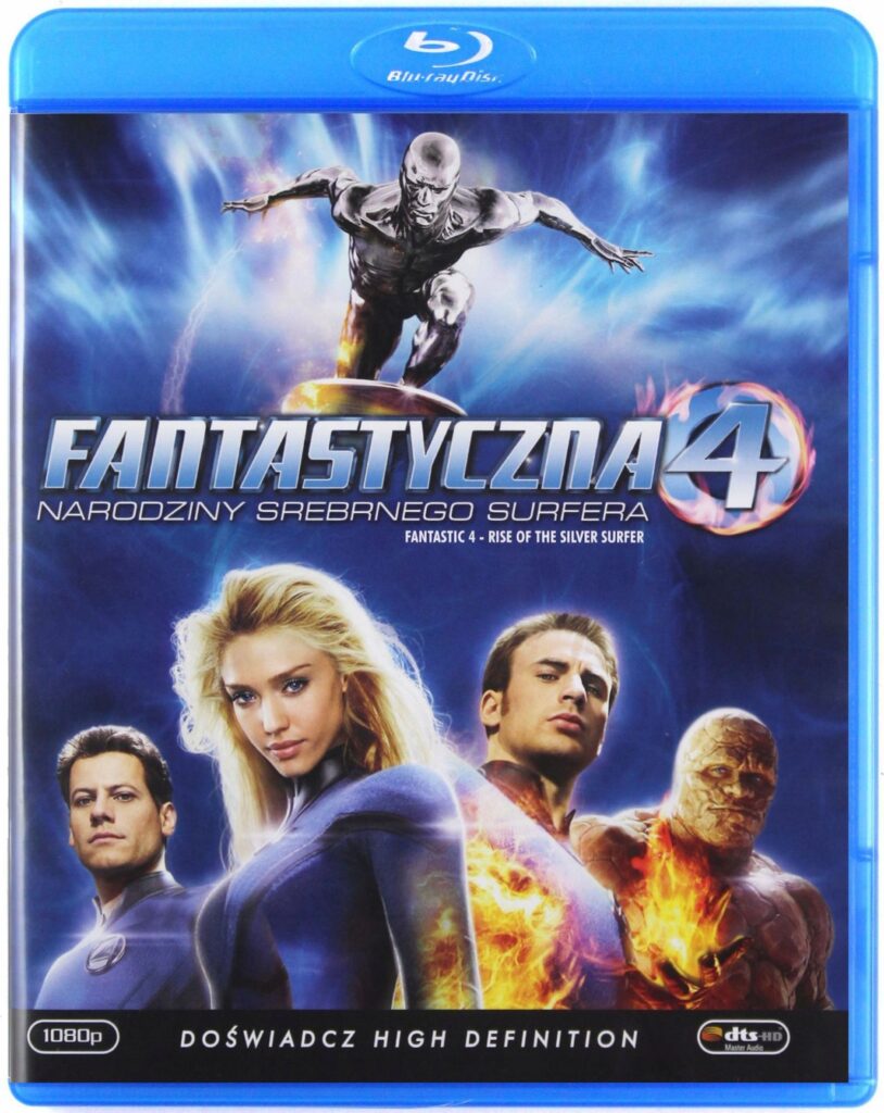Fantastic Four: Rise of the Silver Surfer (Сребърния сърфист) Blu-Ray