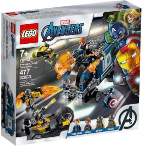 LEGO Marvel – Avengers Повалянето с камион (76143)