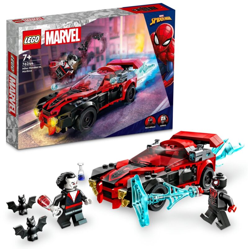 LEGO Marvel - Майлс Моралес срещу Морбиус (76244)