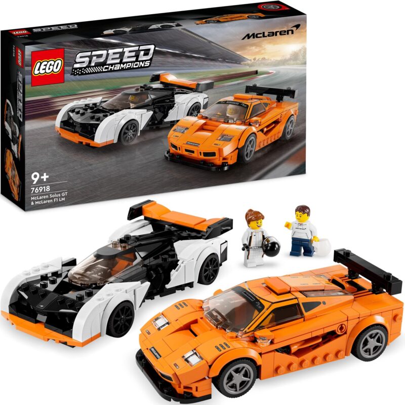 LEGO Speed Champions - McLaren Solus GT i McLaren F1 LM (76918)