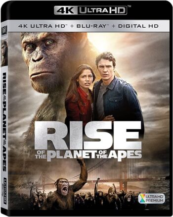 Rise of the Planet of the Apes (Възходът на планетата на маймуните) 4K Ultra HD Blu-Ray + Blu-Ray
