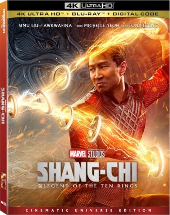 Shang-Chi and the Legend of the Ten Rings 4K Ultra HD Blu-Ray + Blu-Ray