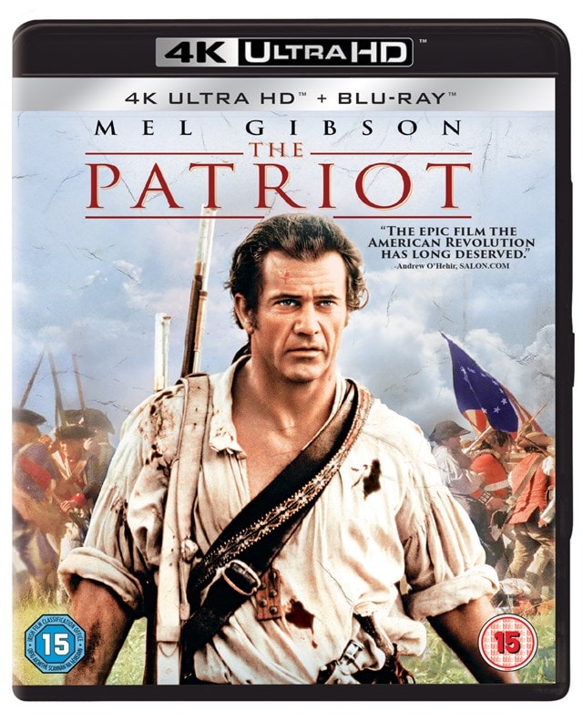 The Patriot (Патриотът) 4K Ultra HD Blu-Ray + Blu-Ray