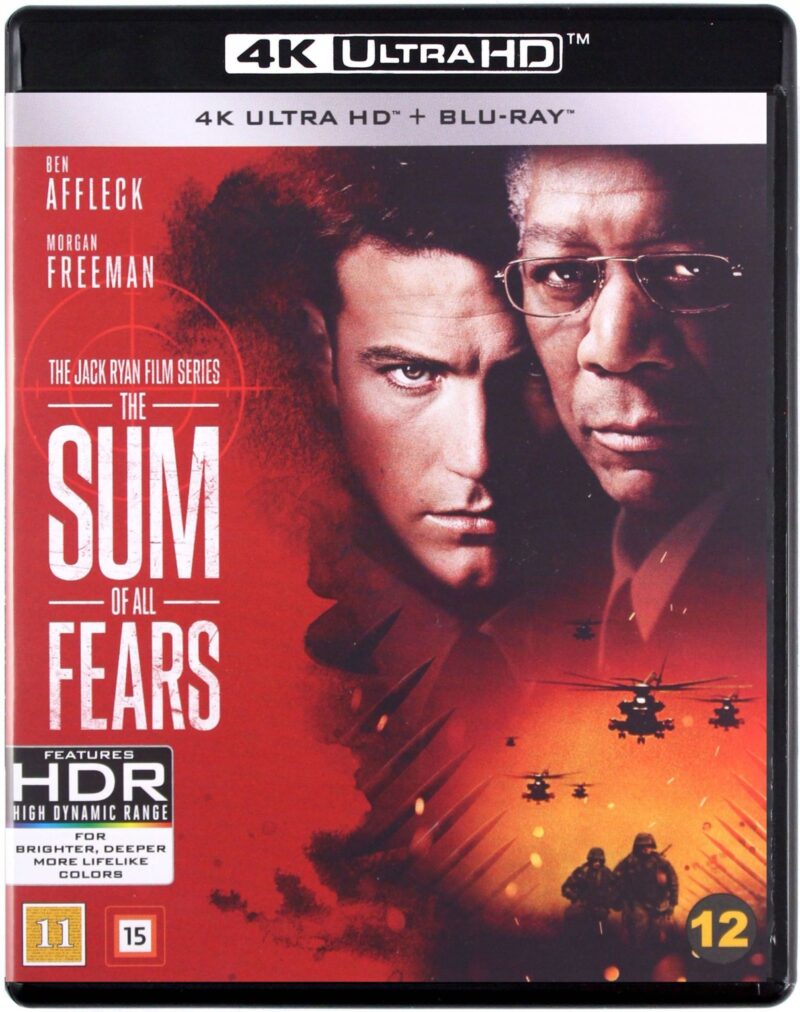 The Sum of All Fears (Всички страхове) 4K Ultra HD Blu-Ray + Blu-Ray