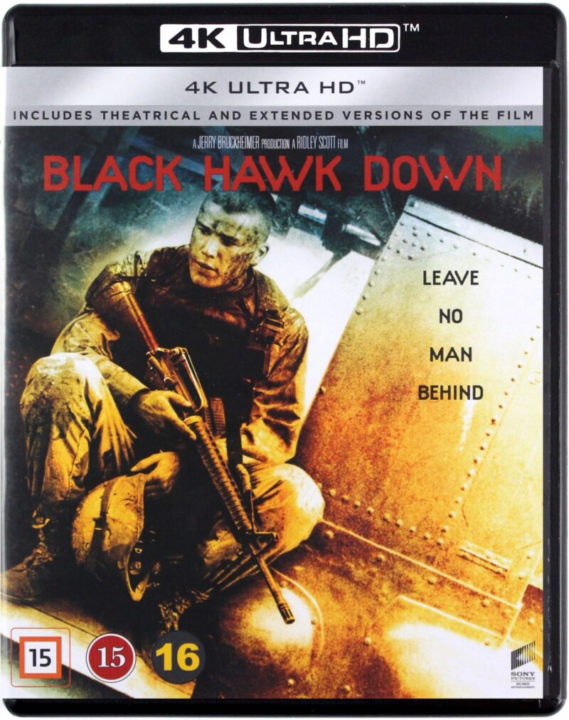 Black Hawk Down (Блек Хоук) 4K ULTRA HD