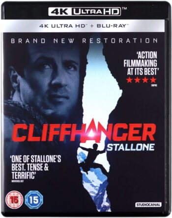 Cliffhanger (Катерачът) 4K ULTRA HD + Blu-Ray