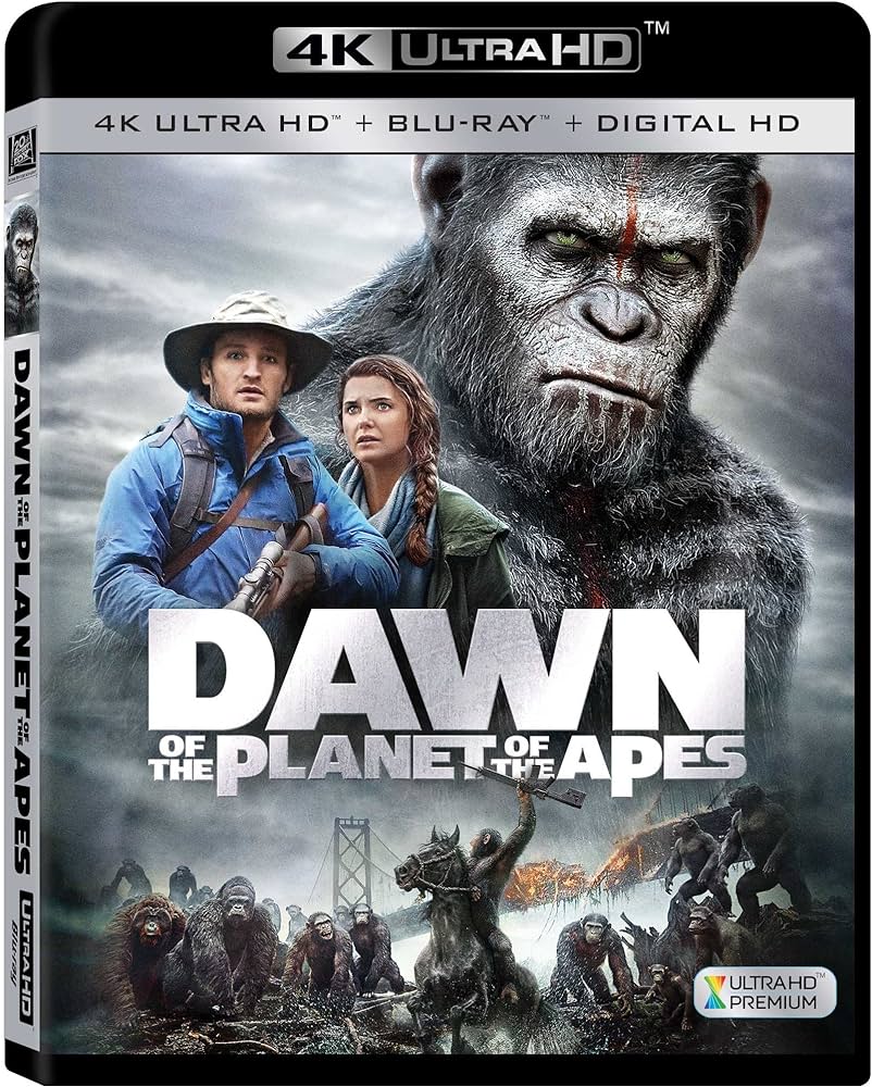 Dawn of the Planet of the Apes (Зората на планетата на маймуните) 4K Ultra HD Blu-Ray + Blu-Ray