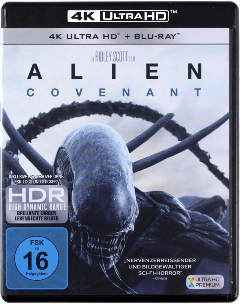 Alien: Covenant (Пришълецът: Завет) 4K ULTRA HD + Blu-Ray