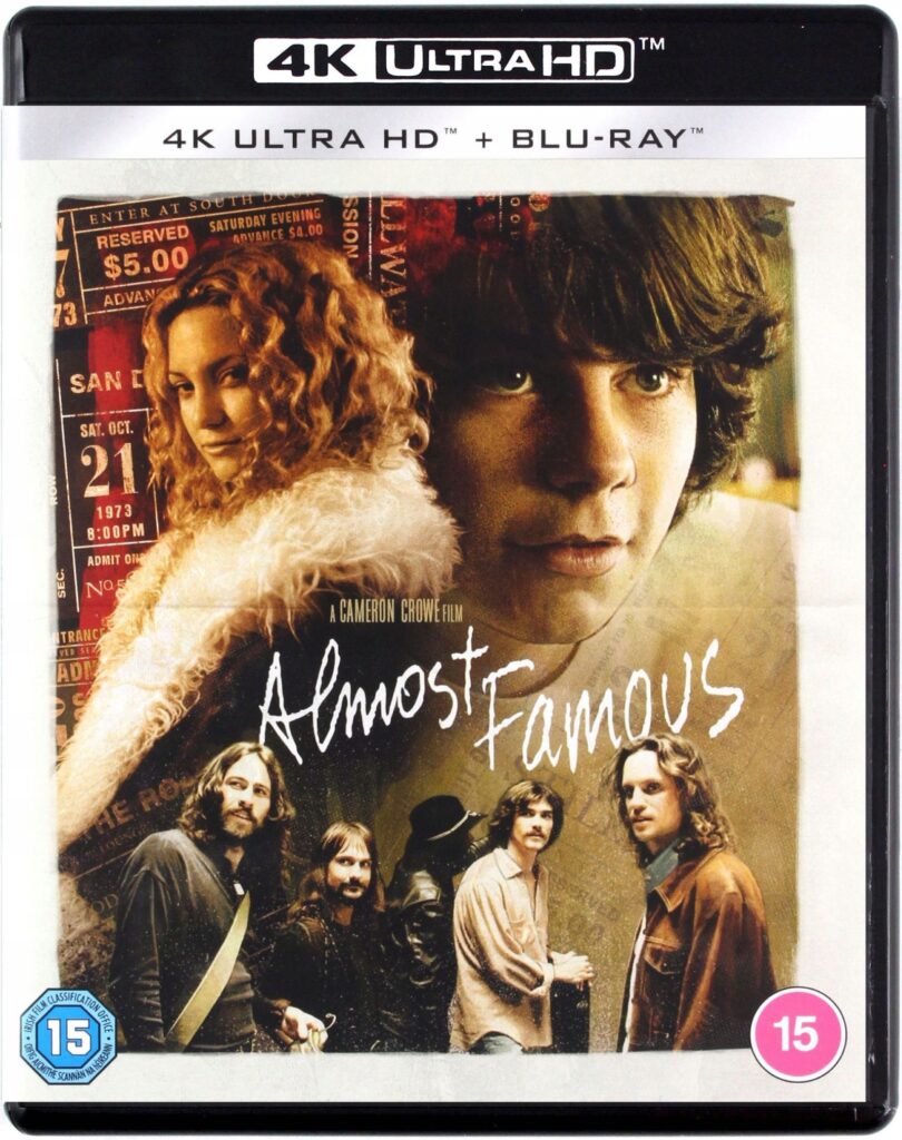 Almost Famous (Почти известни) 4K ULTRA HD + Blu-Ray