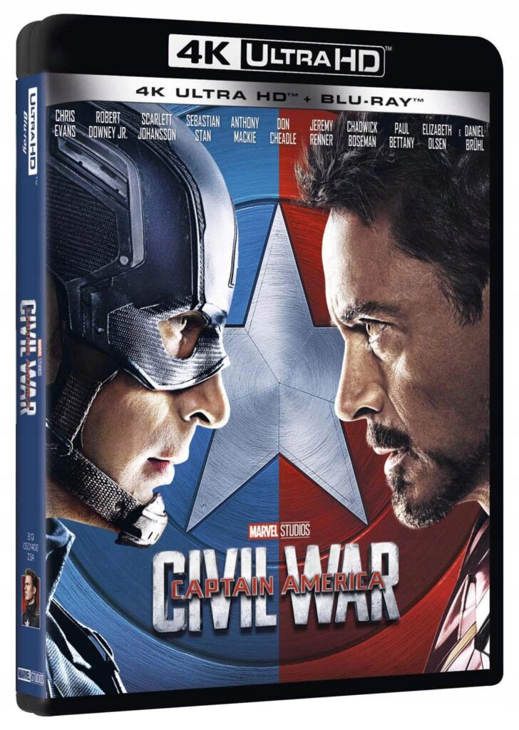 Captain America: Civil War (Войната на героите) 4K ULTRA HD + Blu-Ray