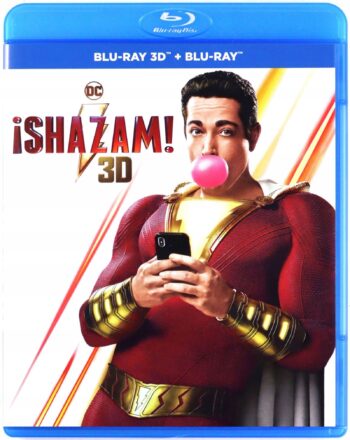 Shazam! 3D Blu-Ray + Blu-Ray