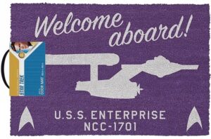 Star Trek изтривалка: Welcome Aboard NCC-1701