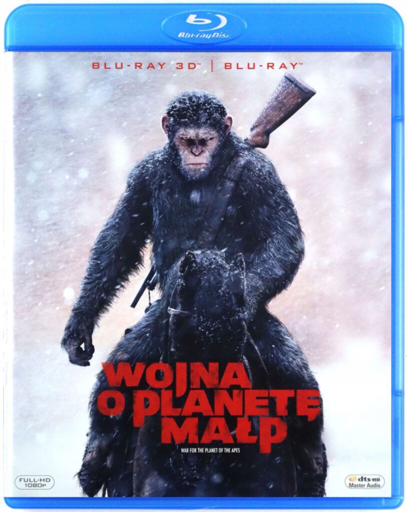 War for the Planet of the Apes (Войната на планетата на маймуните) 3D Blu-Ray + Blu-Ray