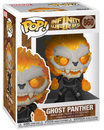 Фигура Funko POP! Marvel: Infinity Warps - Ghost Panther