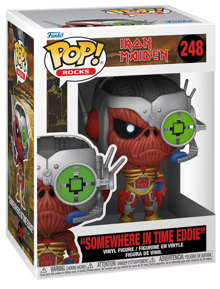 Фигура Funko POP! Rocks: Iron Maiden S2 - Eddie - Somewhere in Time