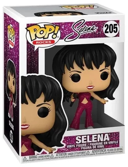 Фигура Funko POP! Rocks: Selena (Burgundy Outfit)