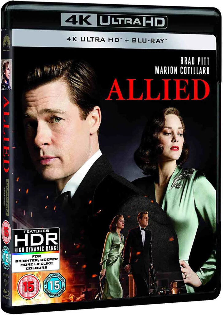 Allied (Съюзени) 4K Ultra HD Blu-Ray + Blu-Ray